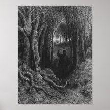 Szene "vom Raureif des alten Seemannes" 2 Posterdruck