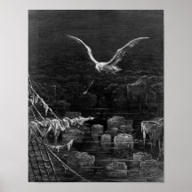 Szene "vom Raureif des alten Seemannes" 2 Posterdrucke