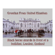 SZENE VON LONDON ENGLAND (GROSSBRITANNIEN) POSTKARTEN