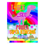 T-Rex 2500 Power-Superdinosaurier-Punkte für Sie! Postkarten