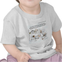 T-Shirts durch Londons setzt Zeit Cartoons fest