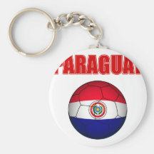 T-Shirts Paraguays Futbol Schlüsselanhänger
