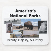 T-STÜCK Amerikas Nationalparks Mauspads