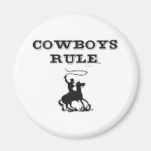 T-STÜCK Cowboy-Regel Kühlschrankmagnete