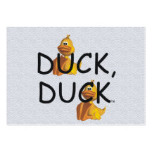 T-STÜCK Enten-Ente Visitenkartenvorlage