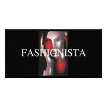 T-STÜCK Fashionista Foto Karten Vorlage