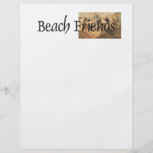 T-STÜCK Strand-Freunde Bedruckte Flyer
