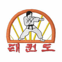 Taekwondo-Logo Besticktes Shirt