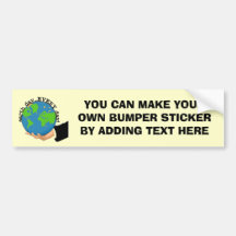 Tag der Erde jeden Tagest-shirts und -geschenke Auto Sticker