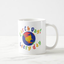 Tag der Erde täglich Kaffeetasse