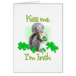 Tag Eichhörnchen-St. Patricks Grußkarten