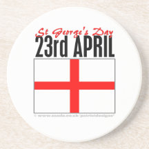 Tag Englands, St George Untersetzer