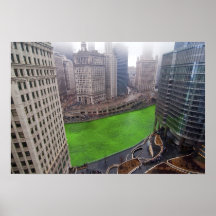 Tag St. Patricks, Chicago Plakatdrucke