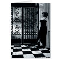 Tage der Noir Gruß-Karte