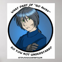 Tai "gehen" Plakat weg