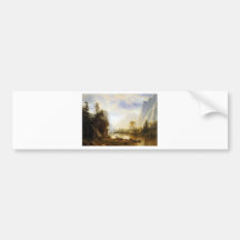 Tal Alberts Bierstadt Yosemite Autoaufkleber