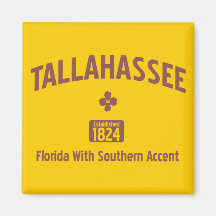 TALLAHASSEE: 1824 KÜHLSCHRANKMAGNETE