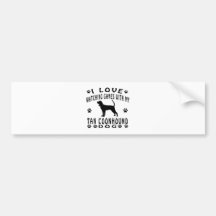 TANCoonhoundentwürfe Autosticker