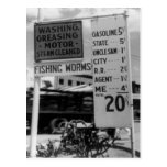 Tankstelle-Preisanalysefoto 1938 Postkarten