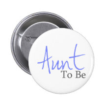 Tante To Be (blaues Skript) Buttons