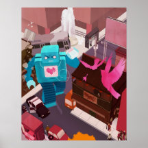 Tanz, Lovebot! Tanz! Posterdrucke