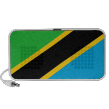 Tanzania-Landflaggen-Gekritzel-Lautsprecher