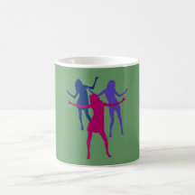 tanzende Frauen dancing women Tasse