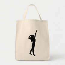 tanzendes Mädchen Tasche