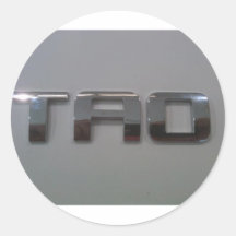 Tao Runder Aufkleber
