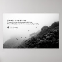Tao Te Ching No.10 Posterdruck