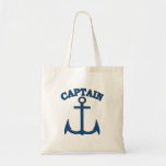 Tasche Kapitän-Light-blue Anchor Canvas Tote