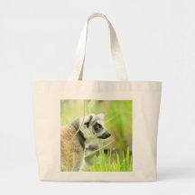 Tasche - Lebensmittelgeschäft - Weiß - Lemur-Ring 