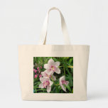 TASCHE - mit rosa Dendrobian Orchideen