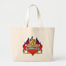 Taschen-Tasche der Mutter-Herz-Tätowierungs-Mutter