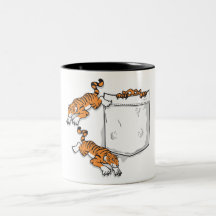 Taschen-Tiger Tasse