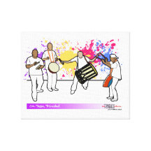 Tassa Band, Trinidad u. Tobago Leinwanddrucke