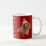 Tasse "Dackel" Weihnachten