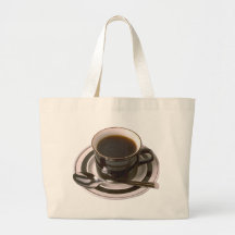 Tasse Kaffee cup of coffee Einkaufstasche