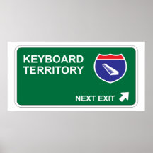 Tastatur-folgender Ausgang Posterdrucke