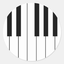 Tastatur Runde Aufkleber