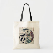 Tat fünf durch Kitagawa, Utamaro Ukiyoe Tragetaschen