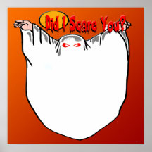 Tat ich erschrecke Sie Geist-Plakat