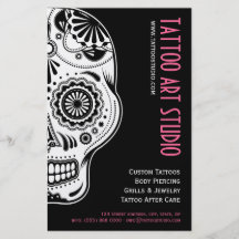 Tätowierungs-Kunst-Studio-Flyer