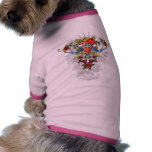 Tätowierungs-Liebe deisgn Hundehemd Hundetshirts