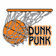 tauchen Sie miserabelen coolen Basketballentwurf e Fotoskulpturen