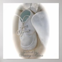 Taufe Bootie Plakat