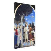 Taufe von Christus durch Piero della Francesca Galerie Faltleinwand