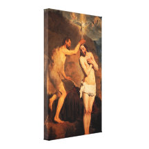 Taufe von Christus durch Pieter De Grebber Galerie Faltleinwand
