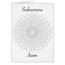 Tausend Blumenblatt-Lotus-Mandala Karten