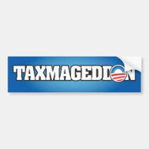 TAXMAGEDDON AUTO AUFKLEBER